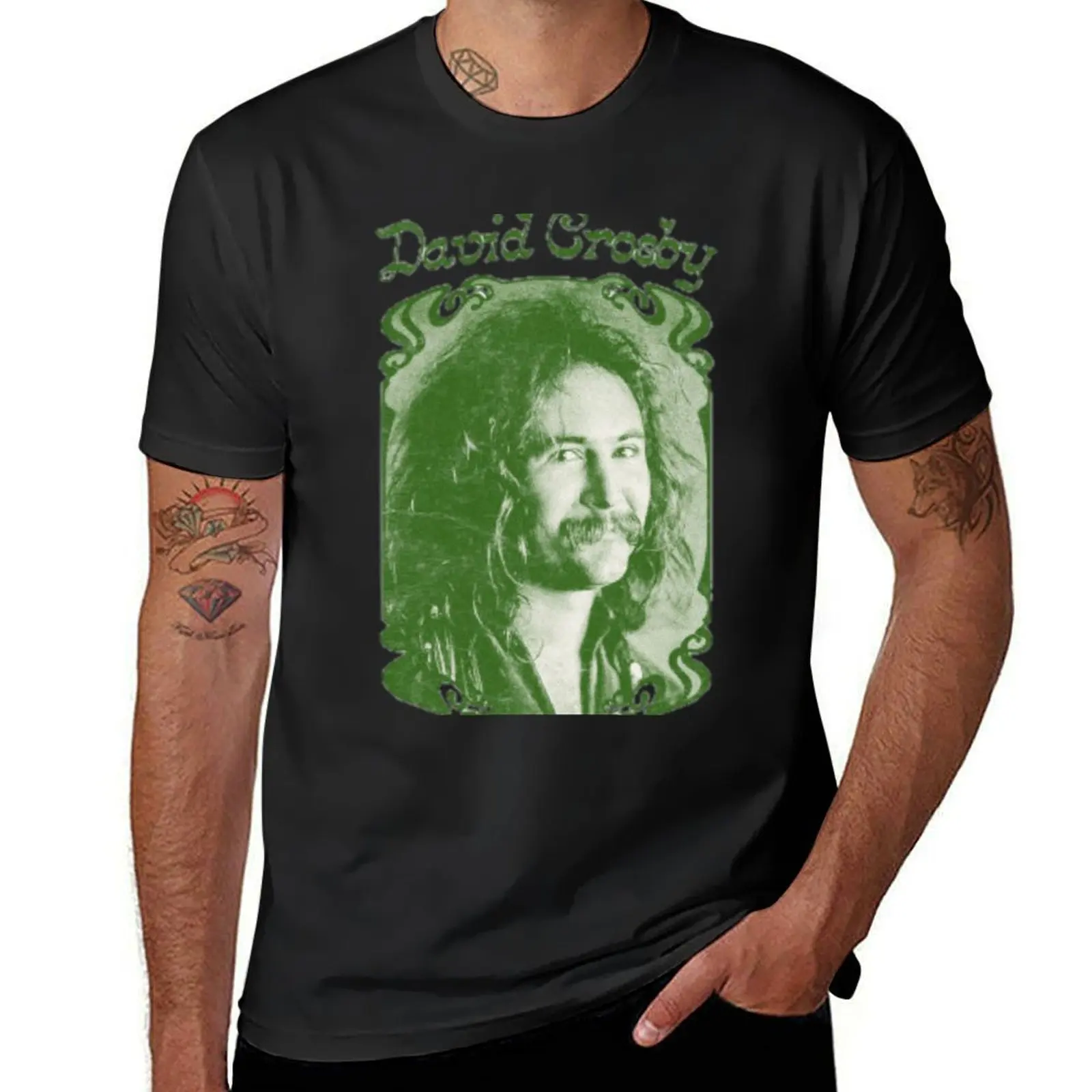 David Crosby T-Shirt oversized sublime customizeds aesthetic clothes mens clothing