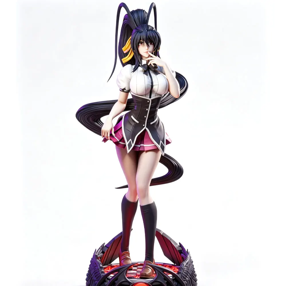 1/24=75mm--1/8=250mm Anime Character Statue GK Miniature 3D Printed Gray Model Figurine DIY Doll Model Unassembled And Unpainted