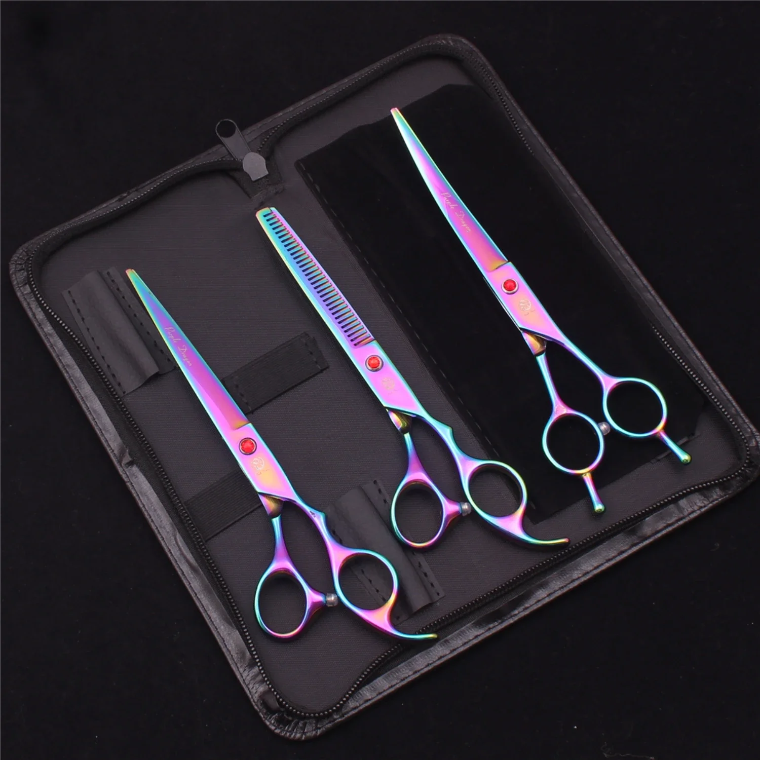 Superior Professional Grade Japanese Stainless Steel Dog Grooming Scissors Kit - Premium Top-notch Quality Shears for Precise Cu