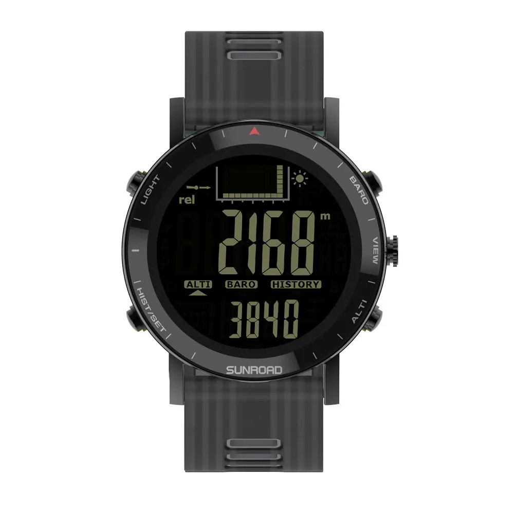 SUNROAD Multifunctional FR862B Smartwatch 5 atm Waterproof Altimeter Sport Smart Digital Watches