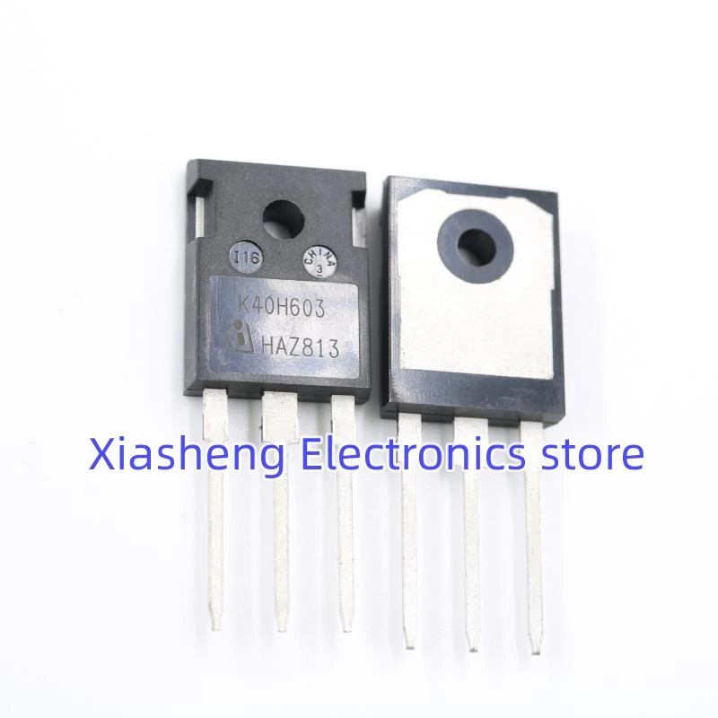 

100% New and Original 5Pcs K40H603 IKW40N60H3 TO-247 40A 600V High Frequency IGBT Transistor Powerful Transistors Good Quality