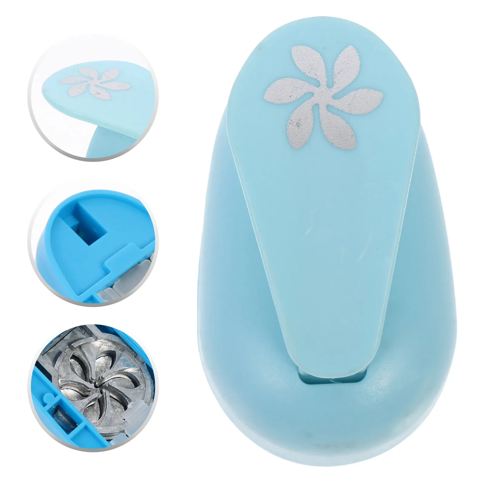 Easy Use Manual Paper Punch for DIY Craft Art Scrapbooking Card Making Photo Album Journal Envelope Decoration Label Tag Making