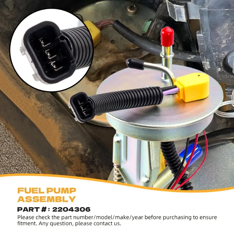 2204306 2208613 2204945 In-Tank Fuel Pump Assembly Motorcycle EFI Fuel System Replacement Kit