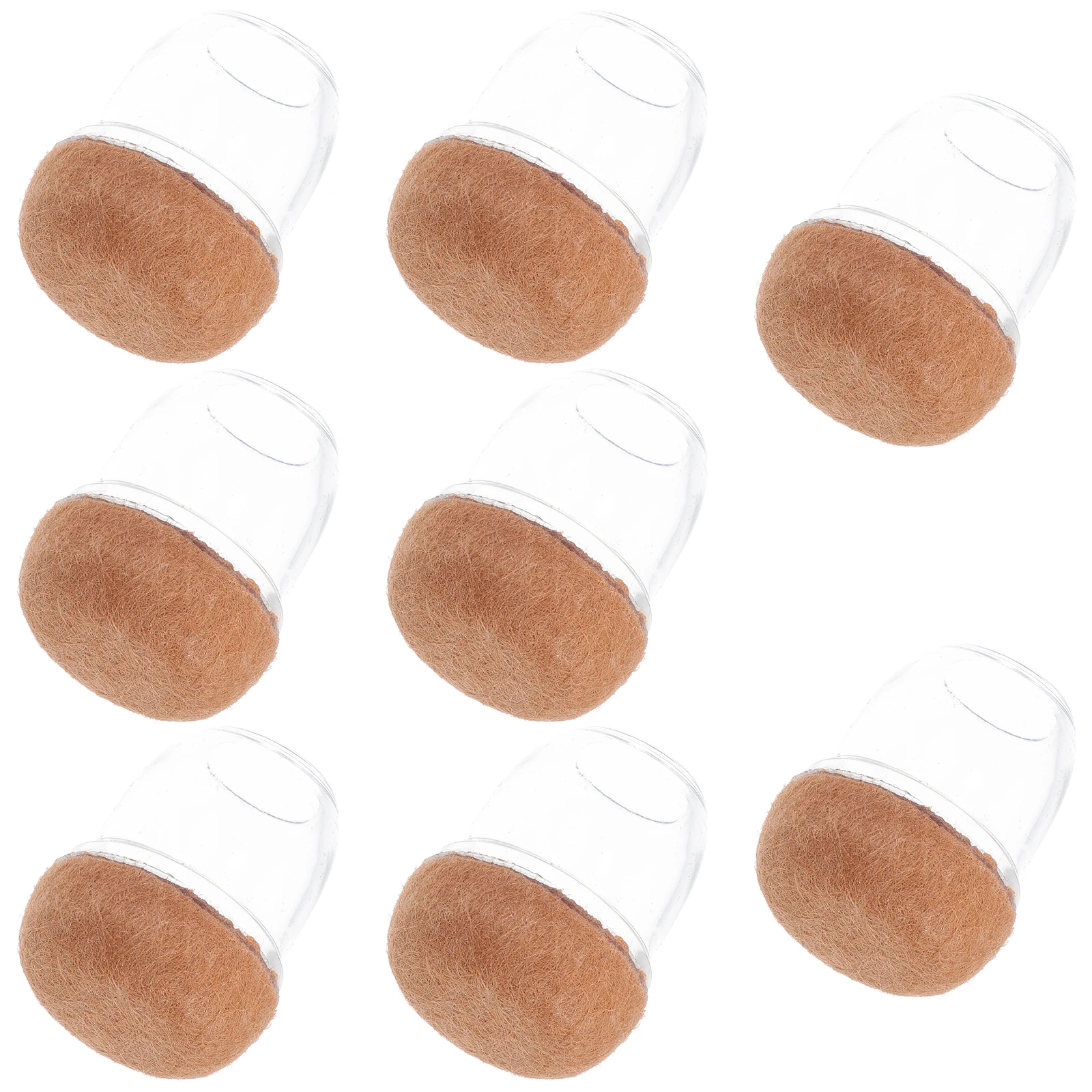 

8 Pcs Chair Leg Protectors Furniture Pads for Hardwood Floors Sturdy Durable TPE Material Noise Free Simple Installation