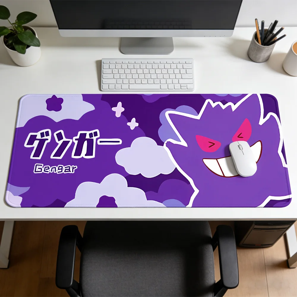 

Игровые коврики BKM-Po-ke-mons, профессиональный коврик для мыши, большой коврик для геймеров, коврик для механической клавиатуры, офисный аксессуар, нескользящий коврик для стола