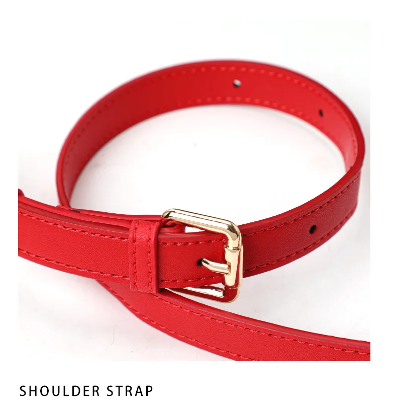 Neue Tragetasche aus Rindsleder mit Kroko-Prägung für Damen, farblich passende Handtasche, abnehmbarer Riemen, Umhängetasche für Pendler – Detail 14