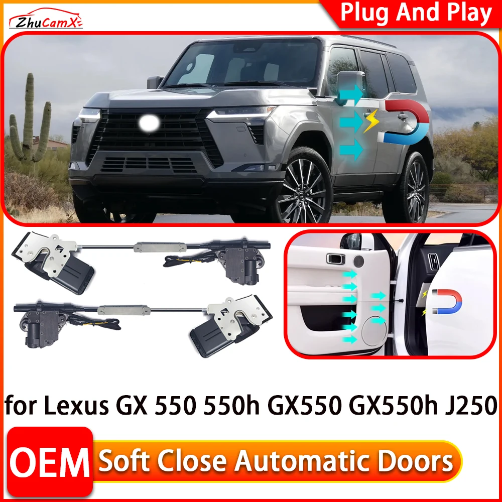 for Lexus GX 550 550h GX550 GX550h J250 Car Automatic Electric Soft Close Door Closer Power Closing Door Comfort Closing System