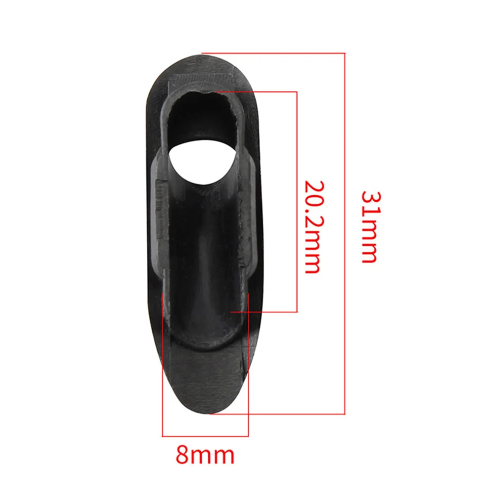 20PC bicycle cable seat embedded in the frame wire routing clip protector for brake and shift cables engineering plastic