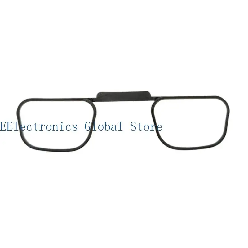 462B Prescription Viewing Insert Kit for Display Glasses, Clip Attach Frame with Cleaning Cloth and Glasses Case for Daily Carry