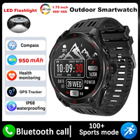 2025 New For Xiaomi GPS Sports Smart Watch Men Waterproof Fitness Trackr Bluetooth call 950Mah Battery Smartwatch Woman Bracelet