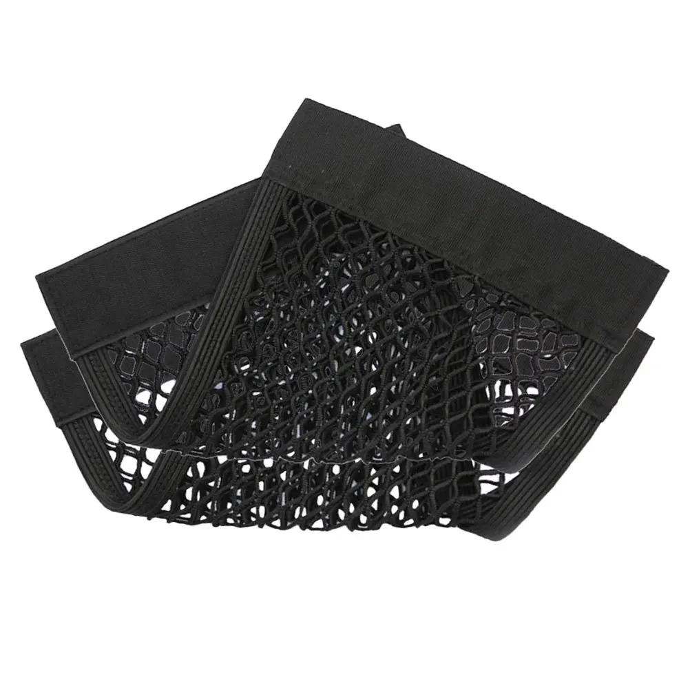 

2Pcs Universal Double Layer Trunk Storage Net Easy Install Durable Oxford Fabric for Car Camping and Road Trips