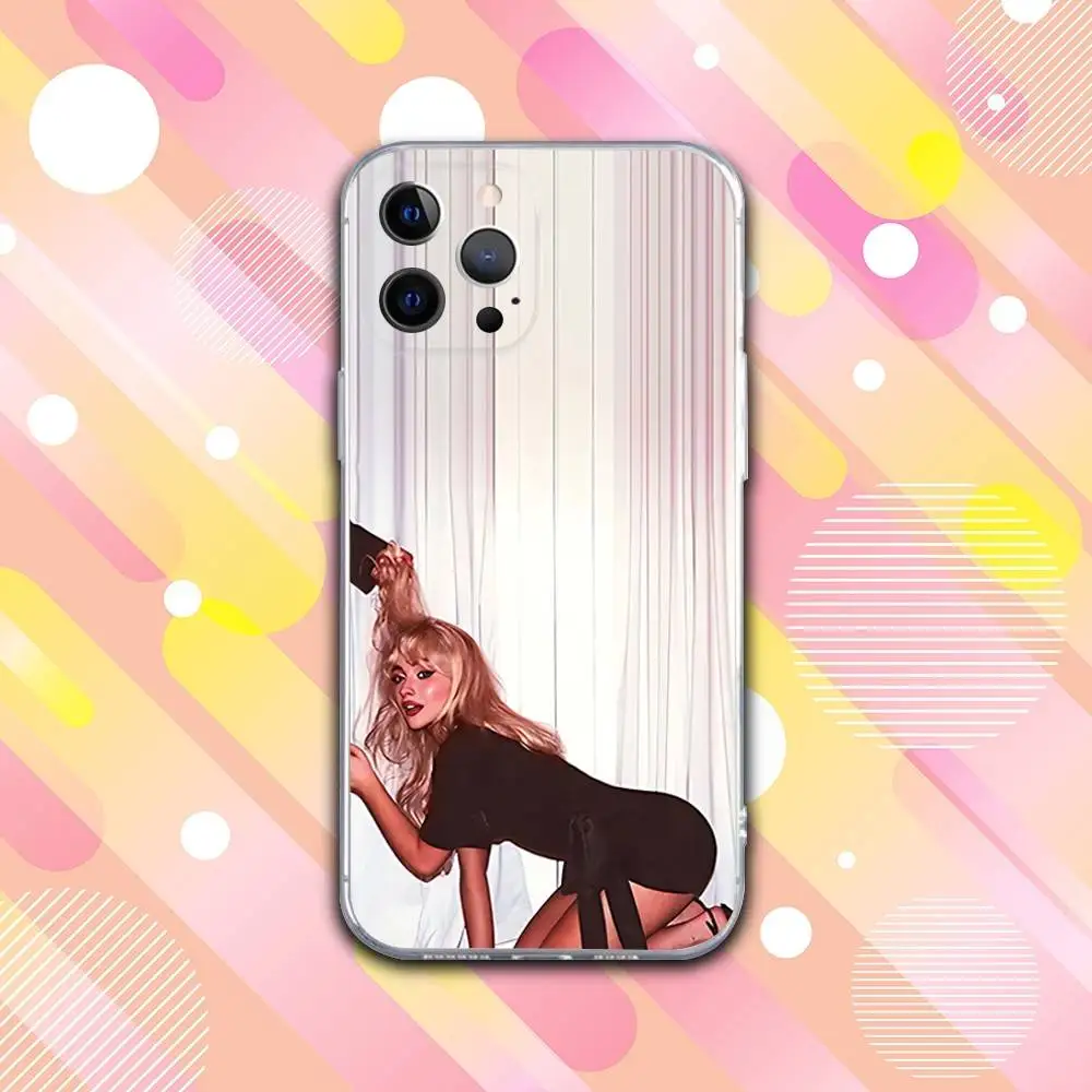 حافظة هاتف S-Sabrina Man Best Friend لهاتف iPhone 17,16,15,14,13,12,11 Pro,Max,Plus,X,XS,XR,SE4,E غطاء ناعم شفاف صغير