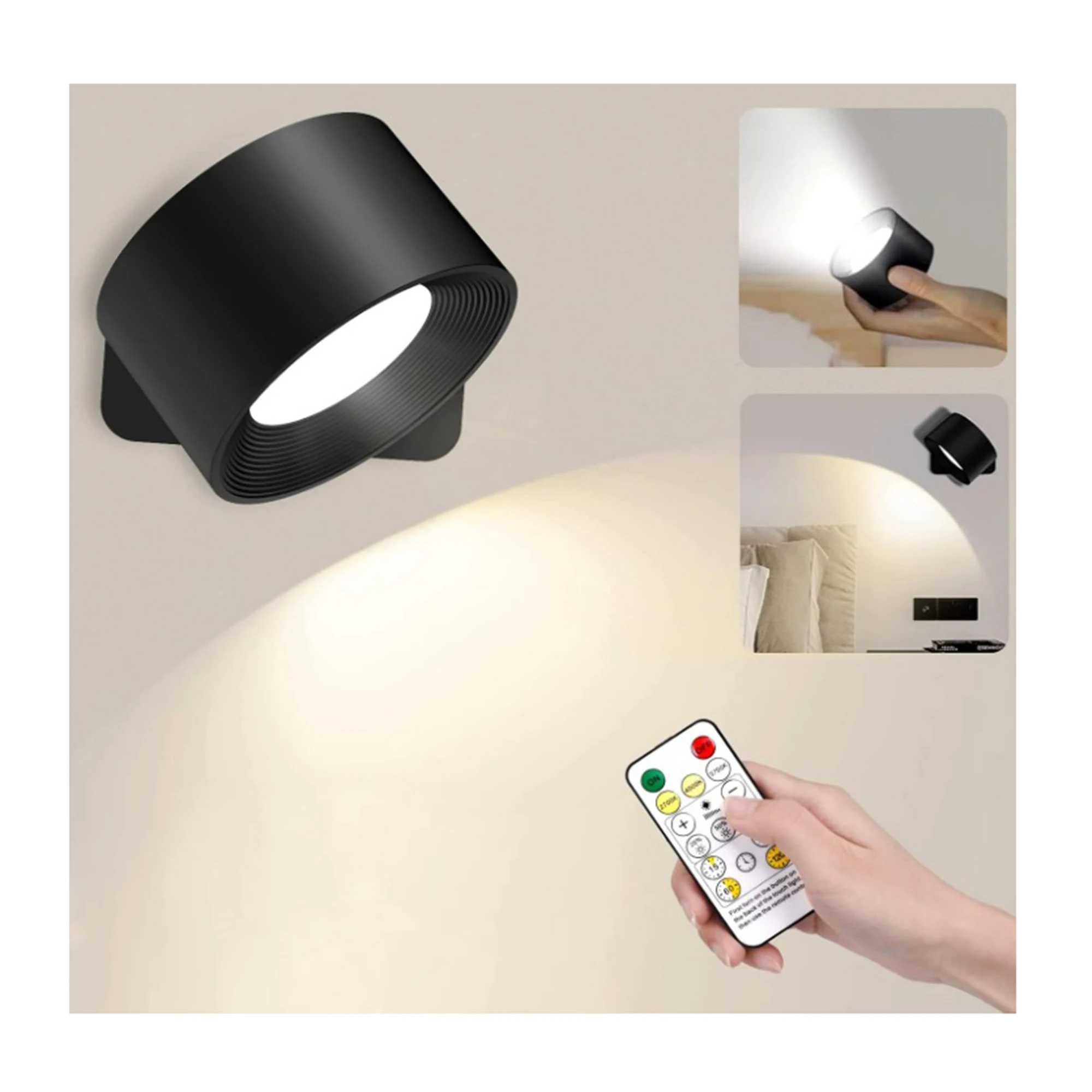 Modern Wall Lamp Lights Of Sweden With Rechargeable EcoFriendly Glowright Lights Features USB-C