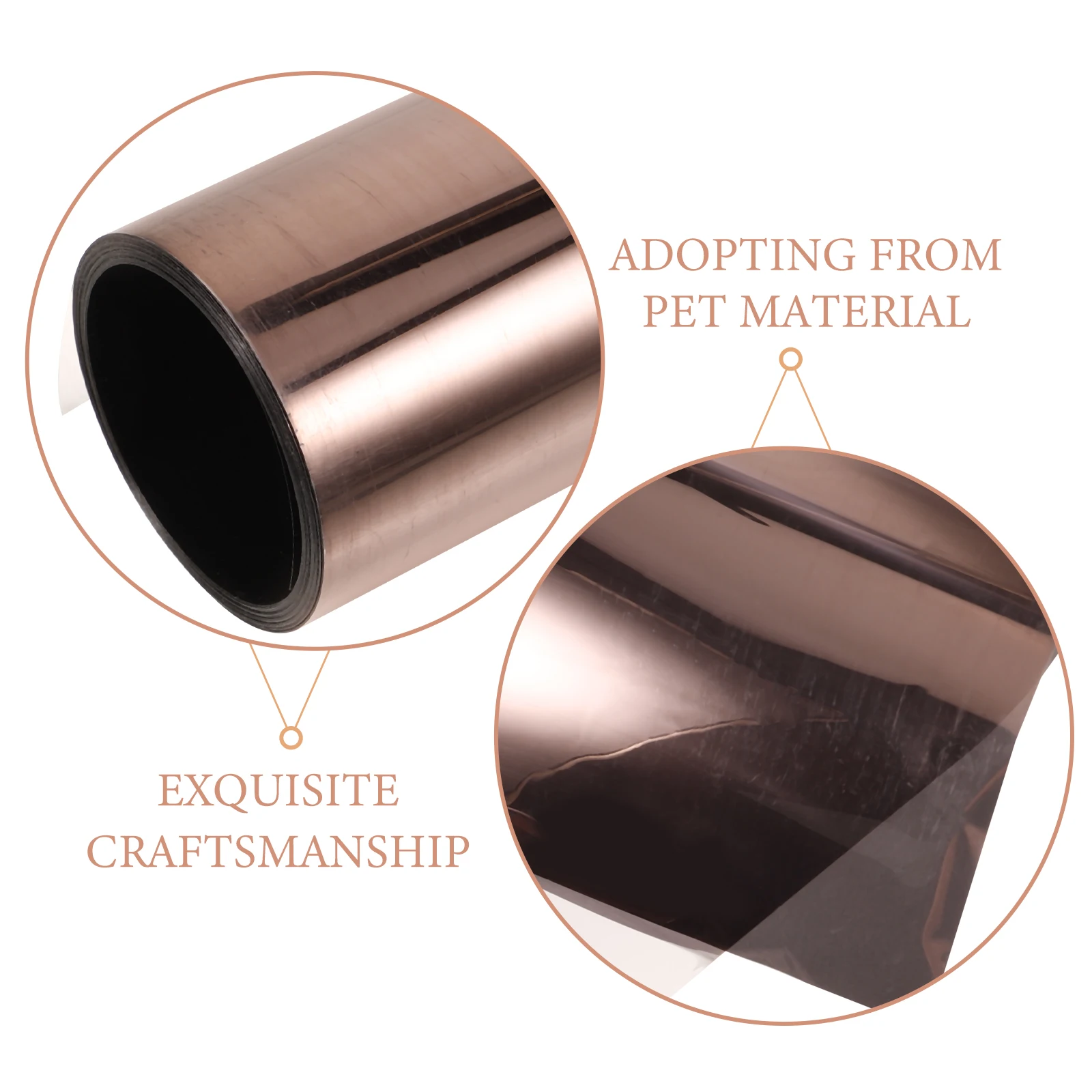 

Insulation Film Heat Tinting One Way Window Privacy Sun Reflecting UV Blocking Removable PET Bedroom