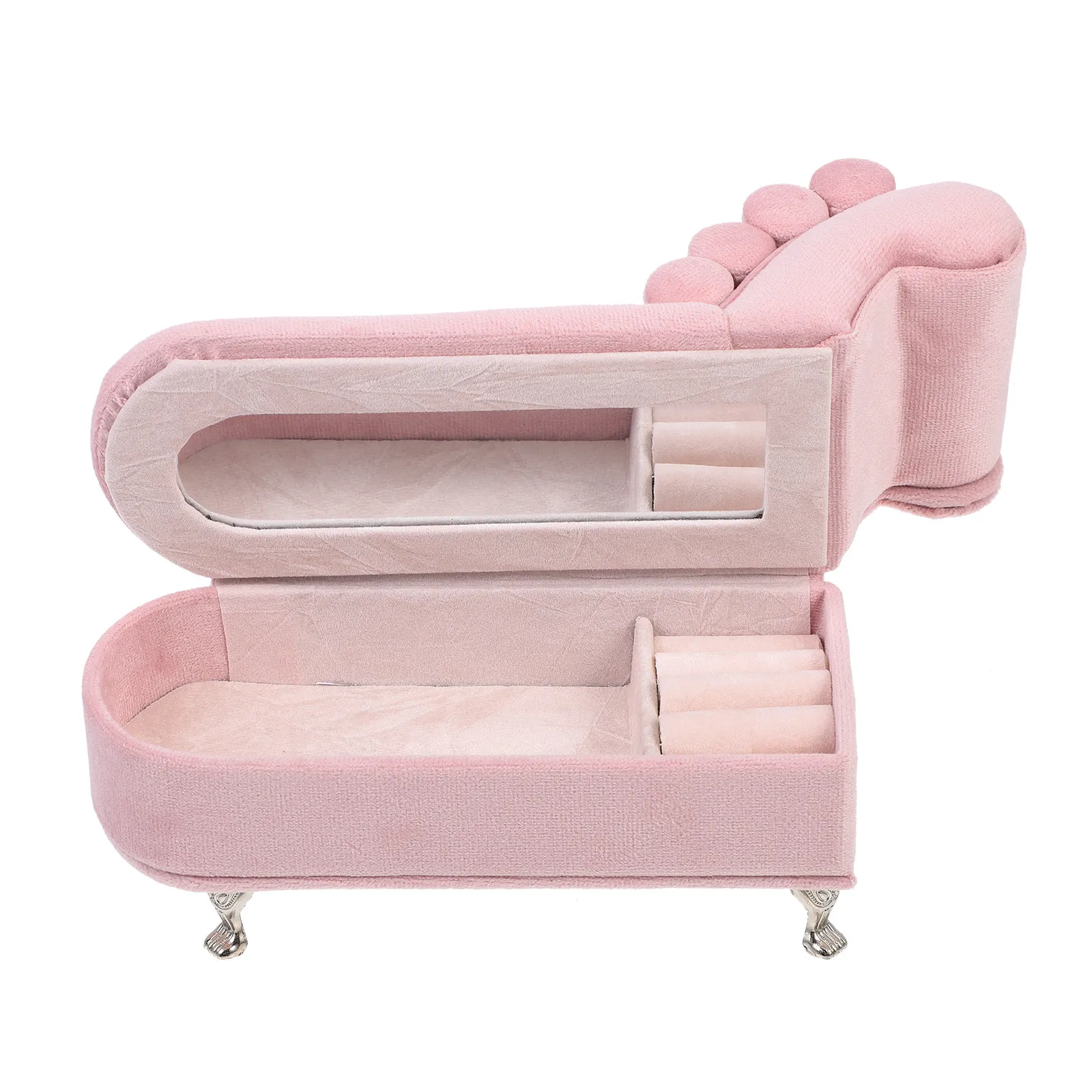

Mini Sofa for Mini House Decor Adorable Small Furniture Lightweight Design Kids Room Art Decoration Delicate Craft Ornament
