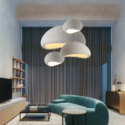 Wabi Sabi LED lampadari a sospensione luce per soggiorno sala da pranzo cucina ristorante minimalista sospensione lampada a sospensione