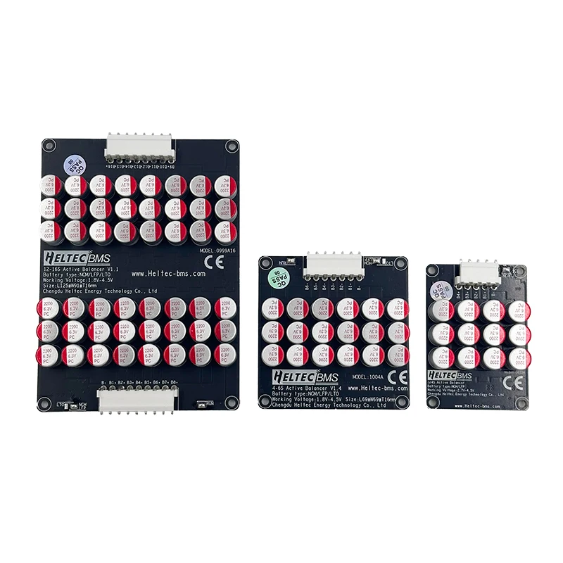 Active Equalizer Balancer 3A 4A 5A 10A 20A Cells Balancer Lifepo4 Lipo LTO Battery Energy Capacitor Lithium Pack BMS Accessories