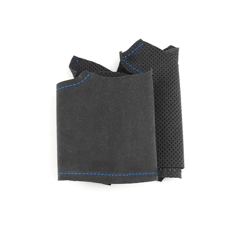 

For Audi A3 S3 (8P) Sportback 2008-2012 TT TTS (8J) TTRS R8 42 Hand-stitch Suede Leather Car Interior Steering Wheel Cover Trim