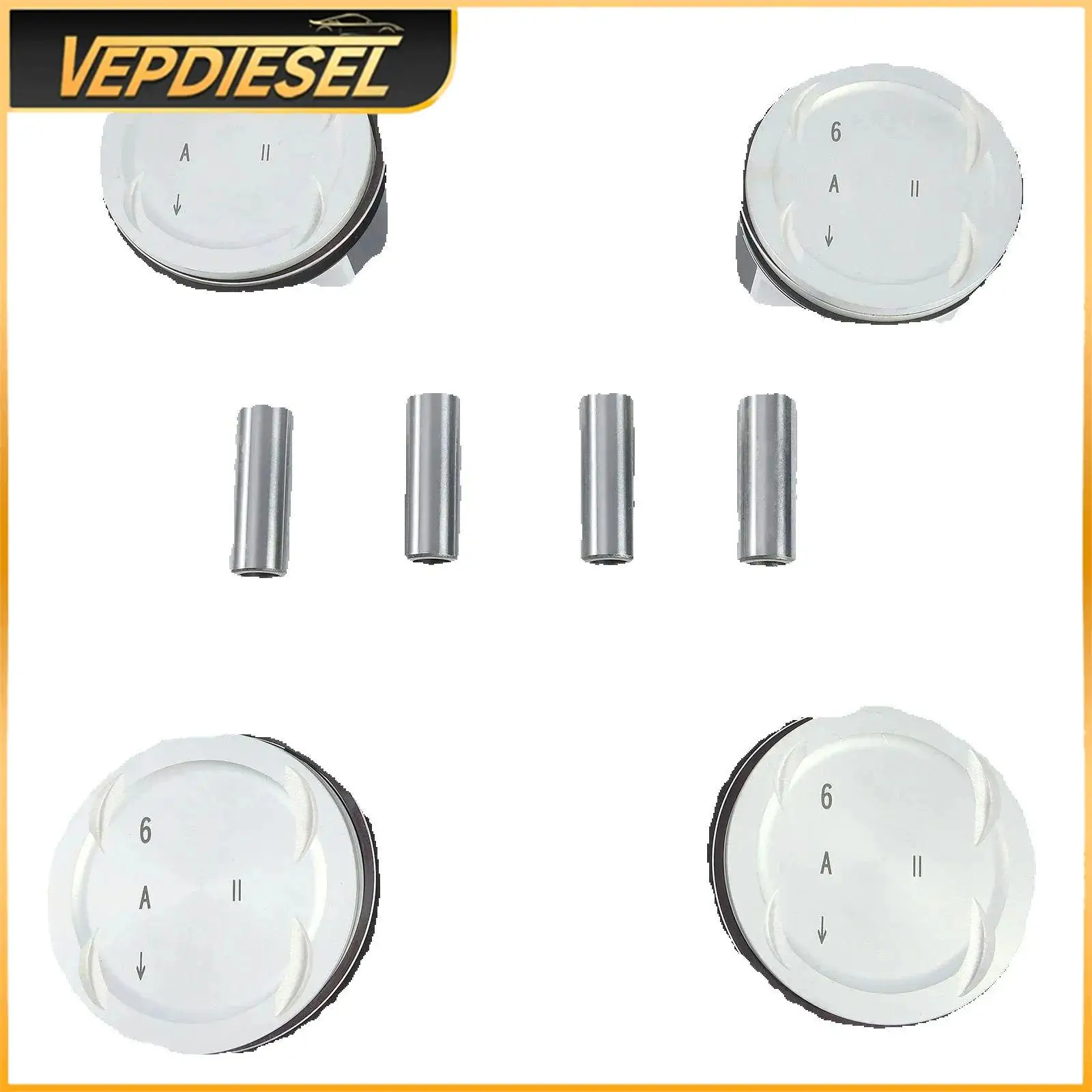 

G4KG Engine Pistons and Rings Set for Hyundai iLoad iMax i800 Grand Starex H-1 2.4L 2007-2017