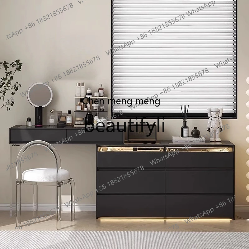 

Итальянский минималистичный комод, комод, многофункциональный шкаф для хранения, столик для макияжа.