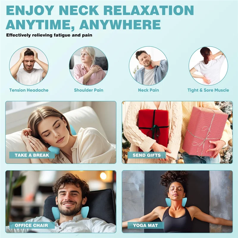 B51C Voor TMJ Pijnbestrijding Elektrische nekmassage, nek-schouderontspanner, cervicaal tractieapparaat Fortmj voor uitlijning van de cervicale wervelkolom