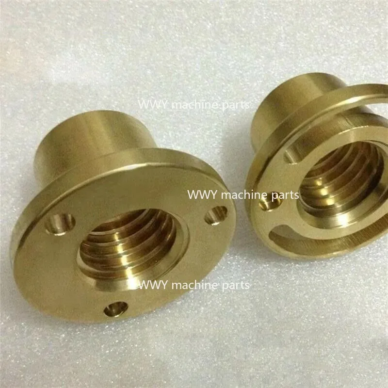 

Подходит для аксессуаров для фрезерных станков, продольная латунная подача, детали фрезерных станков с гайкой оси X Y Z