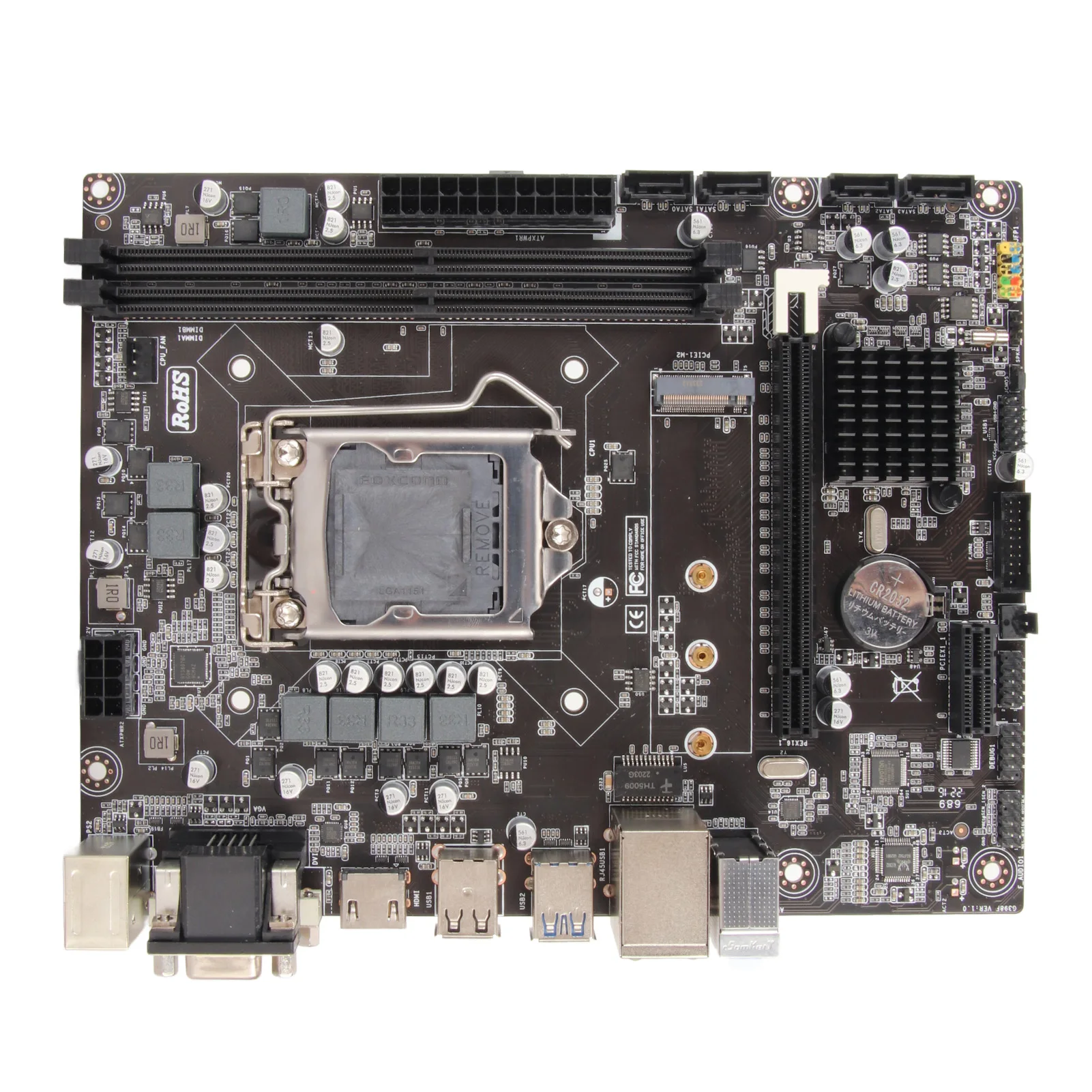 

Материнская плата H310 LGA 1151, поддерживает печатную плату 8-го 9-го поколения для моста Lvy для материнской платы LGA1151 Micro ATX DDR4