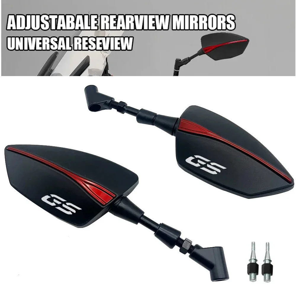 

For BMW R1200GS R1250GS F750GS F650GS F800GS F850GS LC ADV Motorcycle Adjustabale Side Rearview Mirrors Universal Rearview