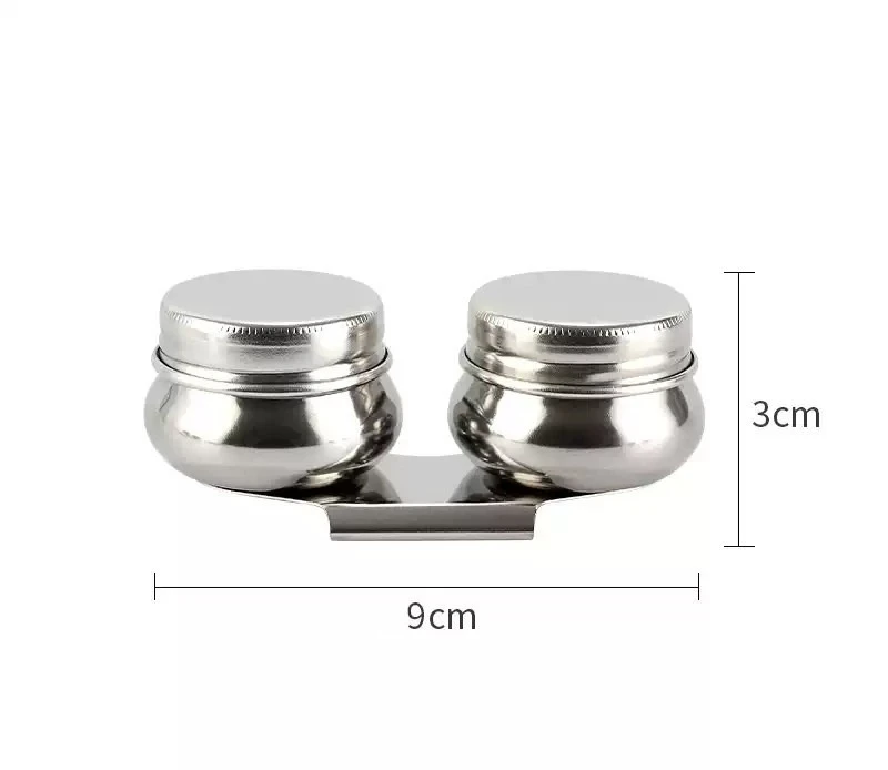 Stainless Steel Oil Painting Brush Washer Cup Metal Brush Cleaning Bucket Leak-Proof Color Mixing Brush Holder Art Supplies view 6