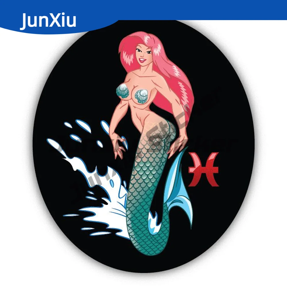 

Pisces Horoscope Sign Sexy Decal Guitar Pickup Cars Body Bumper Windows Sticker Waterproof Cover Scratches Decor Graphic Custom