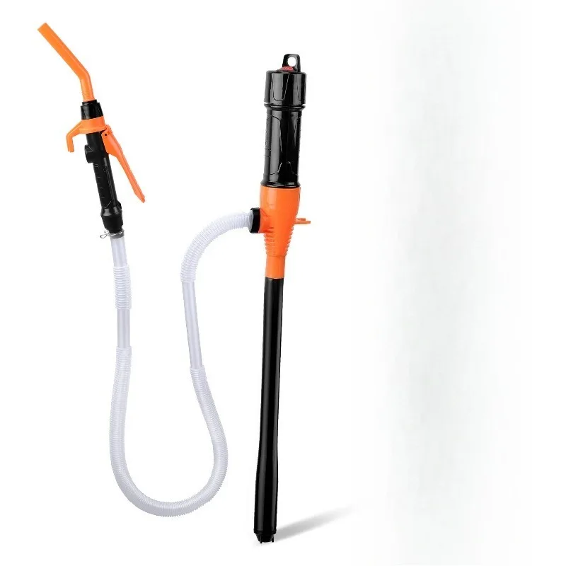 battery powered electric oil pump portable vehicle fuel suction device with nozzle for car tank oil fuel extraction