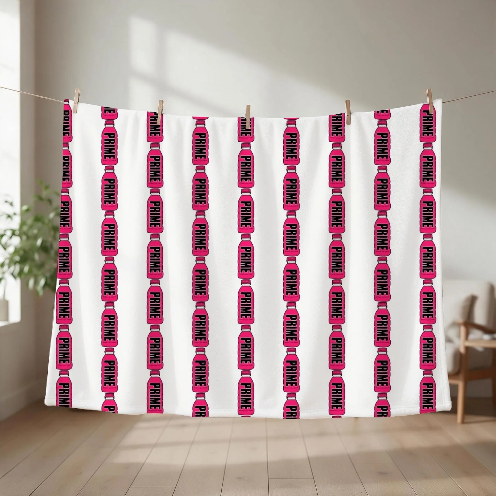 Bauhaus the sky's gone out post punk 80s retro black and white artwork Throw Blanket
