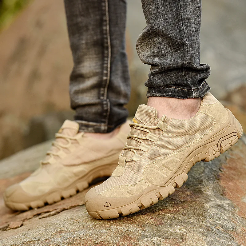 

Men's cloth outdoor hiking shoes non-slip wear-resistant hiking shoes breathable sports travel tide shoes