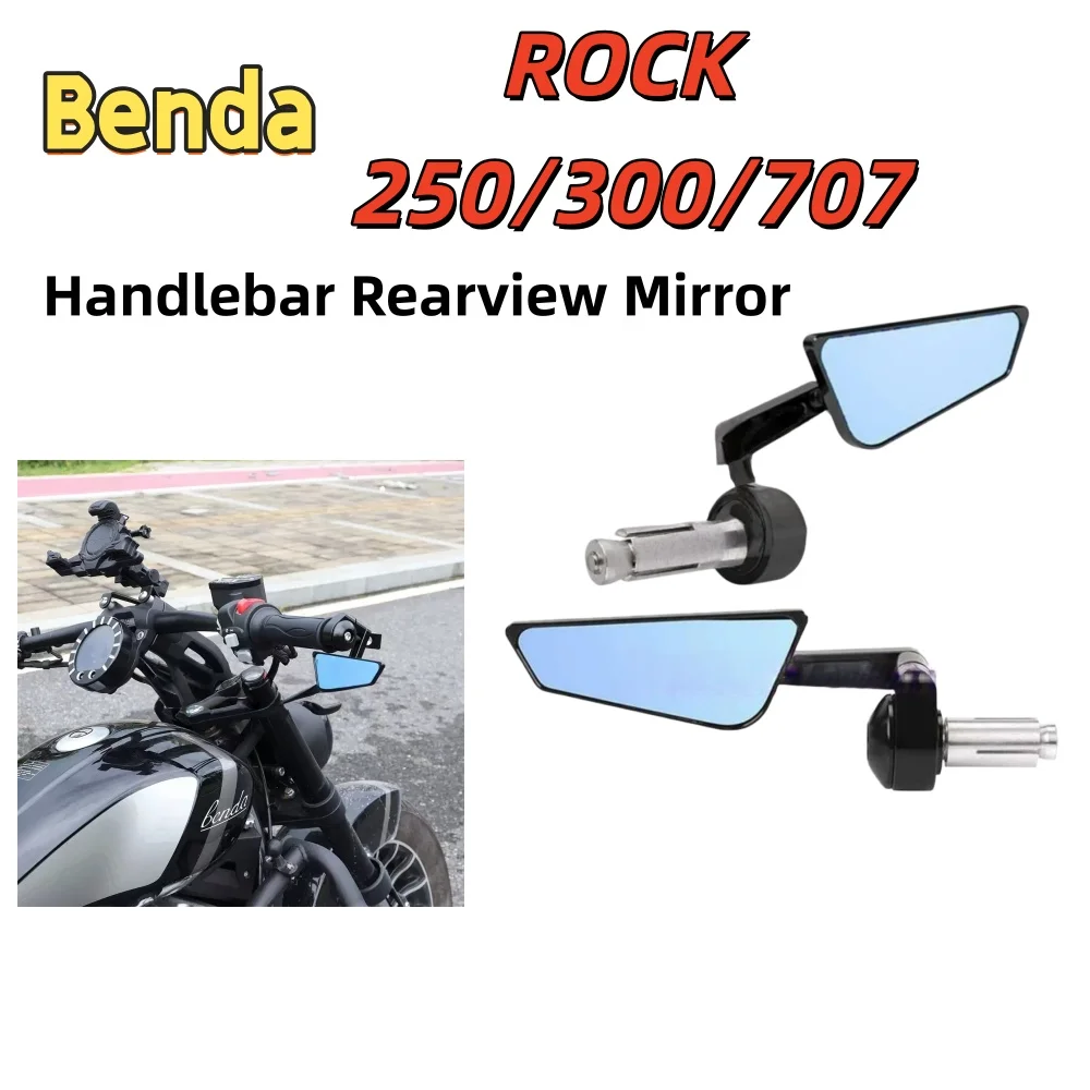 

Compatible with Benda Grey Stone ROCK 250 handlebar mirrors and ROCK 300/707 Rizoma rearview mirror handlebar mirrors.