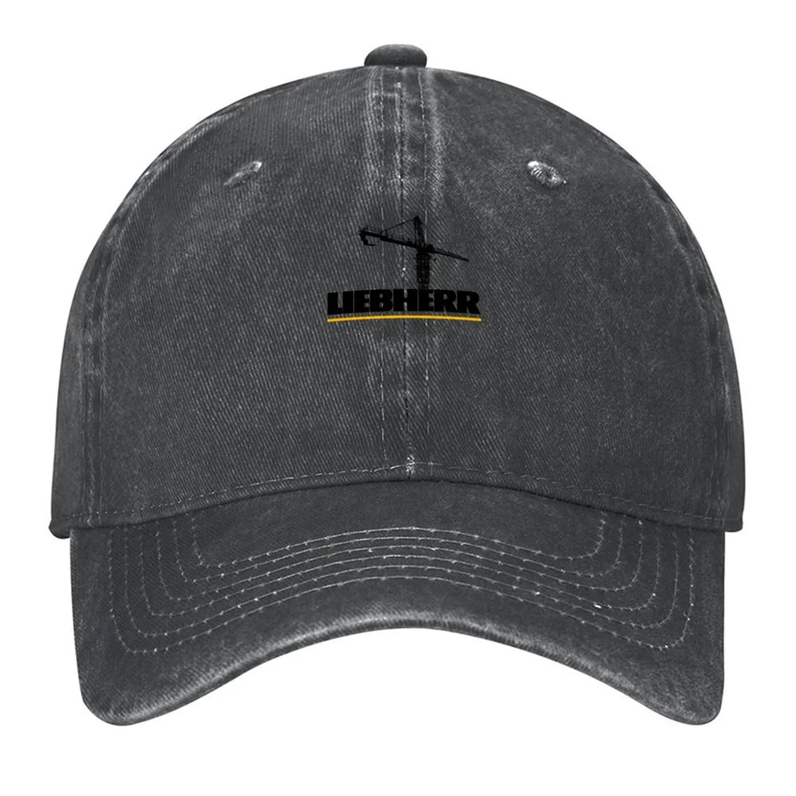 

LIEBHERR CRANE Baseball Cap party Hat Trucker Cap sailor cap for men Visor Trucker Hats For Men Women's