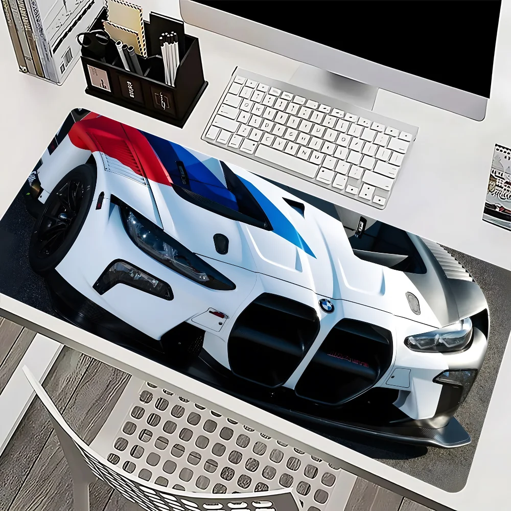 B-Blue Red Car For B-Bmwes-S Mousepad Mause Pad Mouses Rug Office Accessories Desk Mat Mousepad Keyboard Gaming Pc Mats