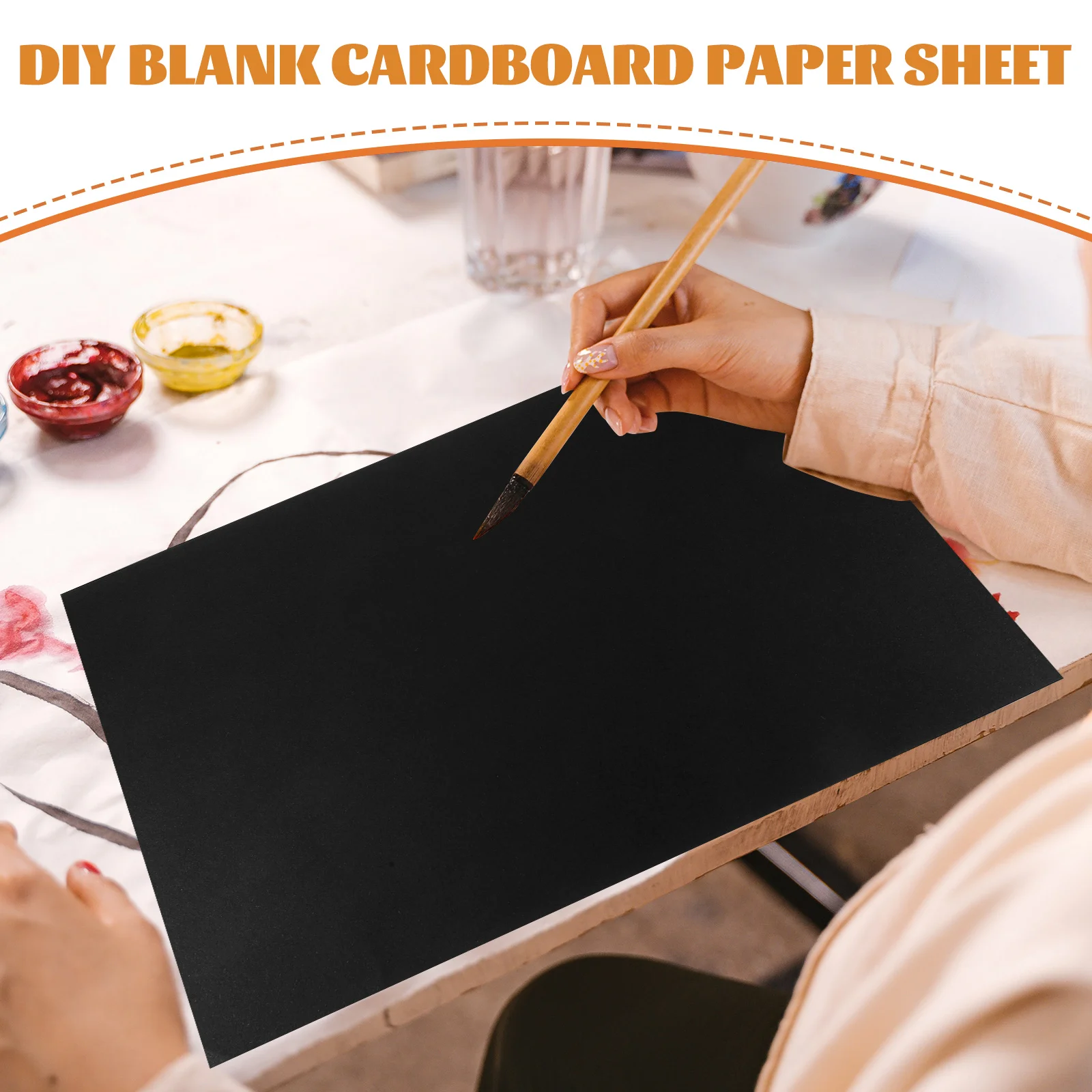 100 Sheets Cardboard Paper Sheets Copy Paper Office Supplies Printer Drawing Child Writing Multi-function A4