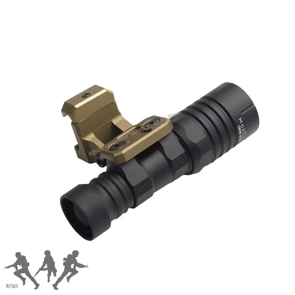Montaje linterna táctica Modite V2 plegable Picatinny/Keymod/Mlok