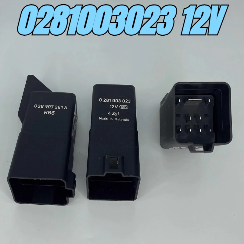 （Brand New）1pcs/lot 100% original genuine relay:038907281A 0281003023 12V preheat relay
