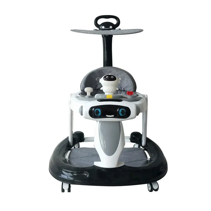 Walker Anti-O-Bein Baby Multifunktions-Anti-Tip-Kinderwagen Baby kann sitzen und den Lern-Walker