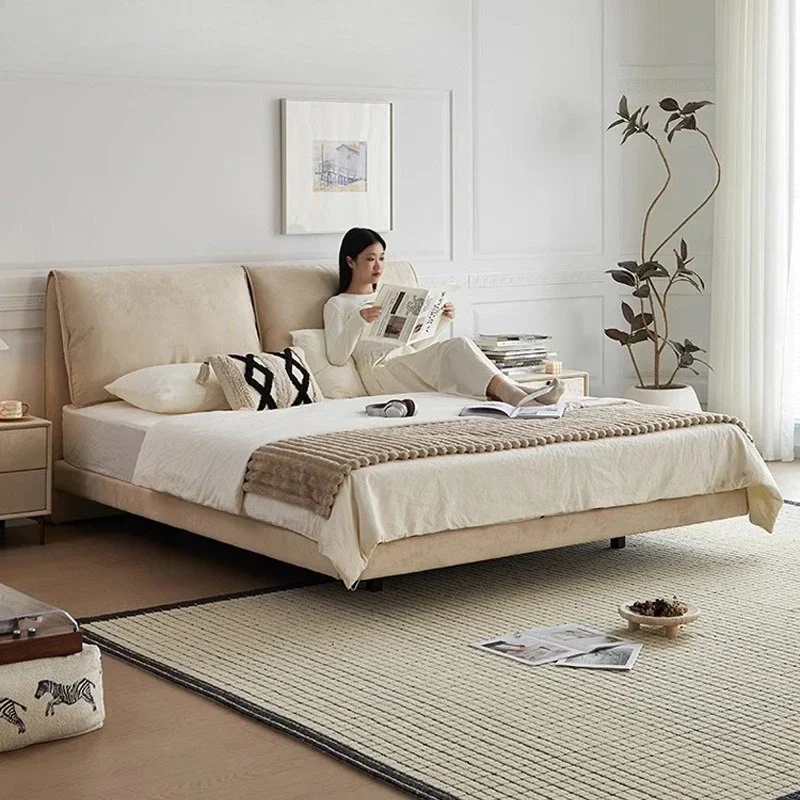 Cream wind baby elephant ear suspension fabric bed