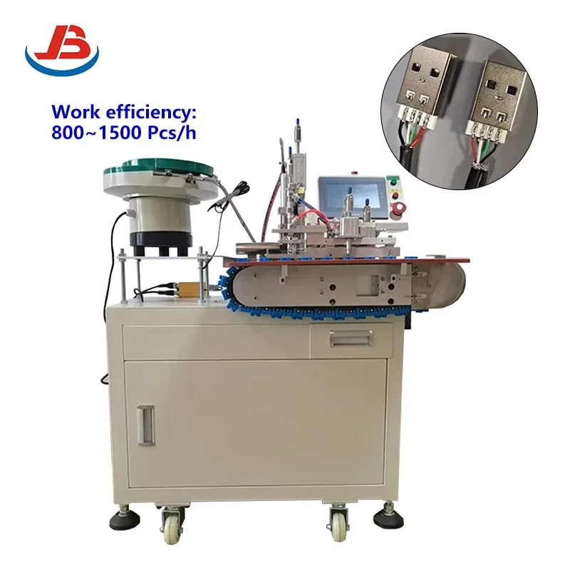 Fully Automatic USB Data Cable Type-C Soldering Machine