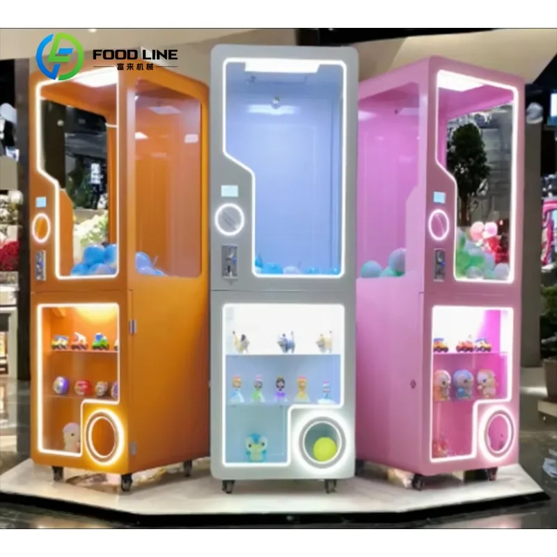 Customized Commercial Coin Operated Gacha Vending Machine, Fashion Large Capsule Toy Vending Machine for Mall Arcade Scenic Area