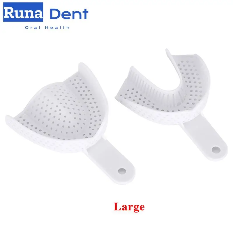 Disposable Plastic Dental Impression Trays Adult and Children Central Supply Materials Teeth Holder Oral Care Tools