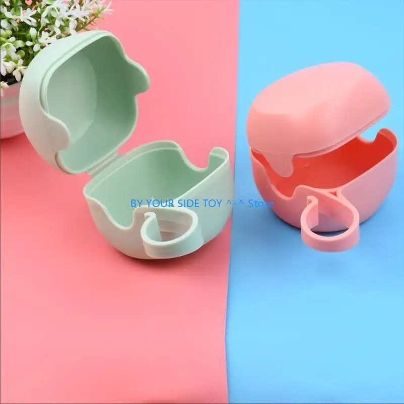 Baby Pacifier Holder Infant Portable Soother Container Box Nipple Storage Box U6XE