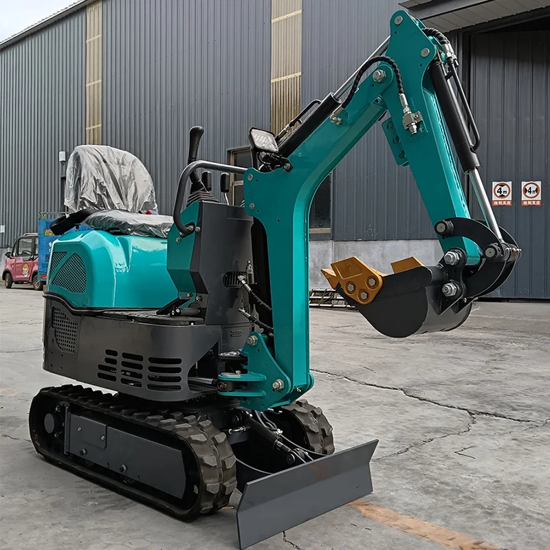 

Customized New Diesel Digger CE EPA Engine 0.8 ton 1 ton Mini Excavator Farm EPA Tractor Backhoe Excavator