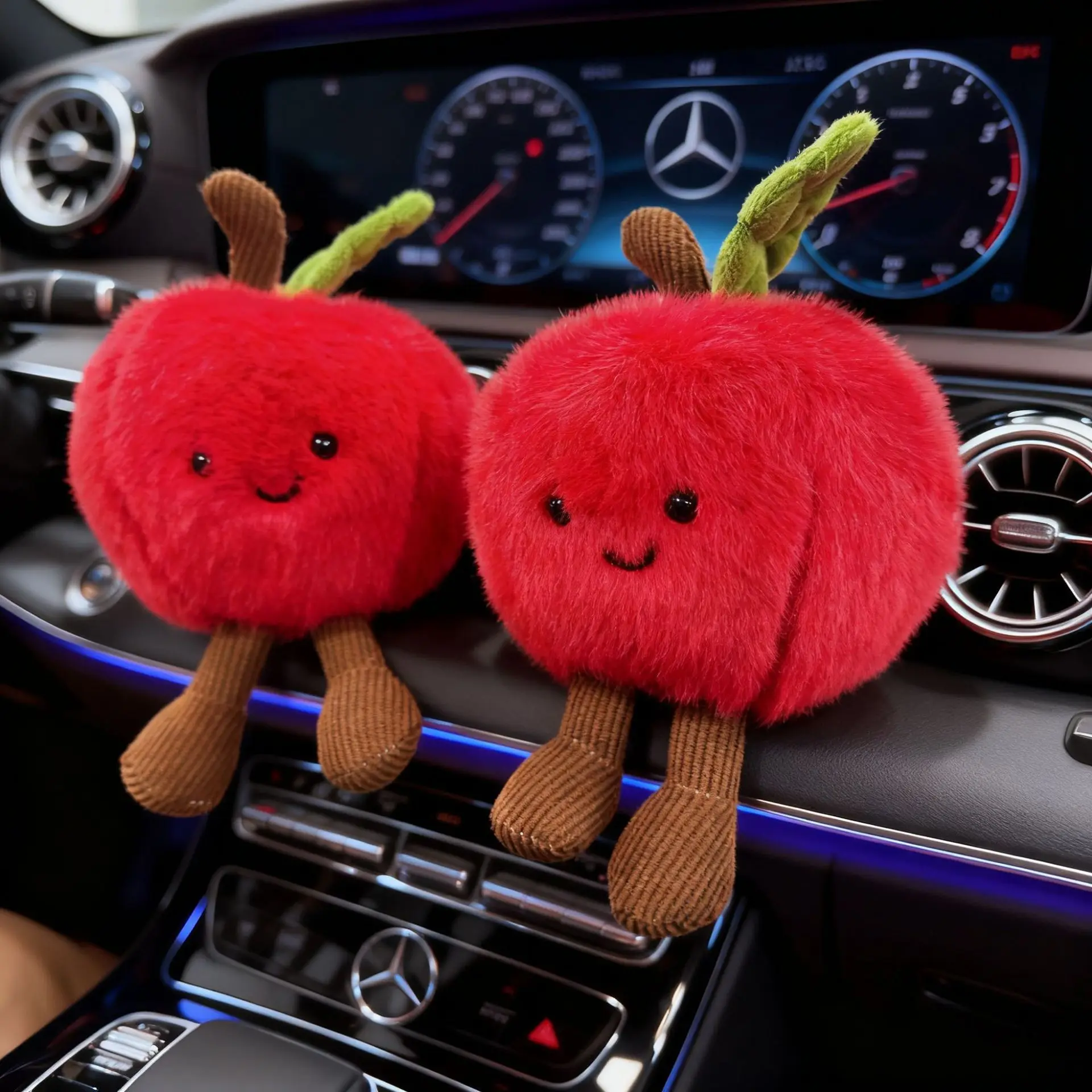 UK Jellycat knuffel JC groente- en fruitvoedsel hanger speelgoed comfort pop klauwmachine