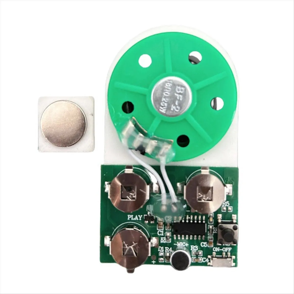 DT75BG Voice Greeting Module 4 Minute DIY Recordable Greeting Card Module Magnetic Voice Sound Chip Greeting Card Voice Module