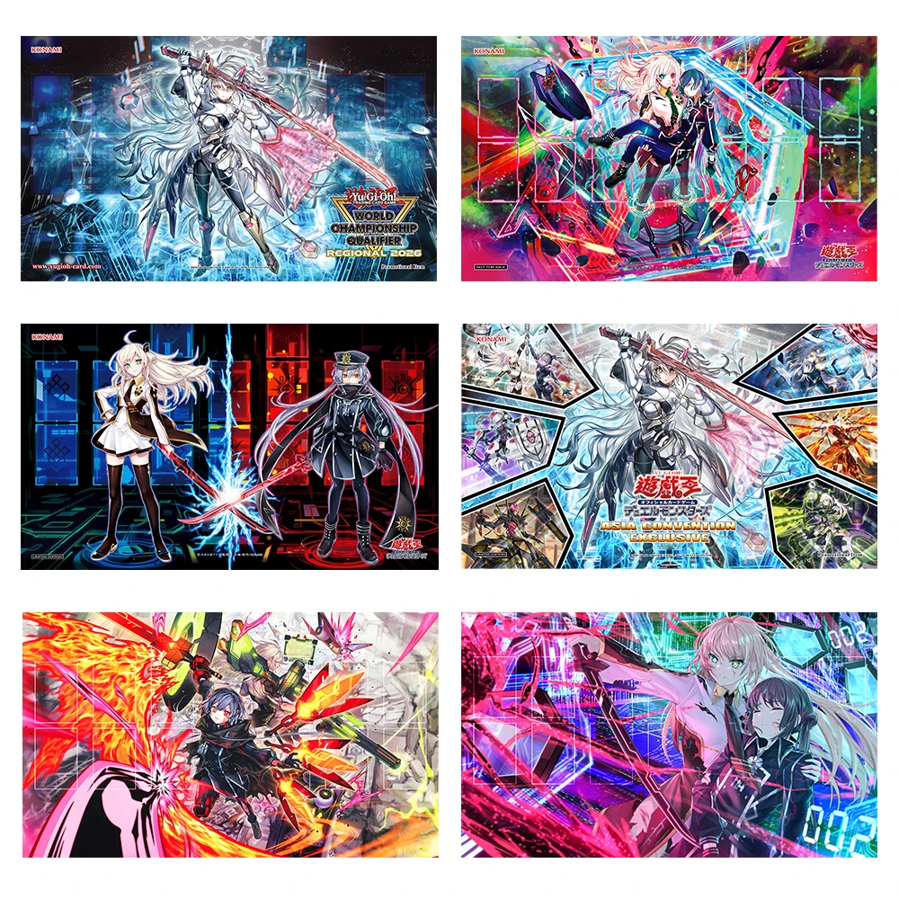 Yu-Gi-Oh Playmat Sky Striker Ace Card Game Pad YGO Mat KMC TCG YuGiOh M-008 #1