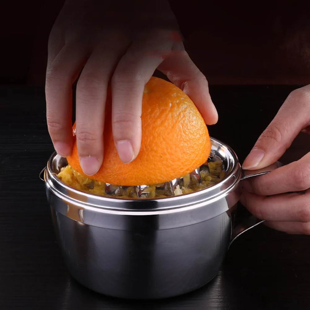 

Manual Juicer Stainless Steel Portable Lemon Squeezer Multi-Functional Orange Fruit Press Machine For Apple Kiwi Pear Fast Juice